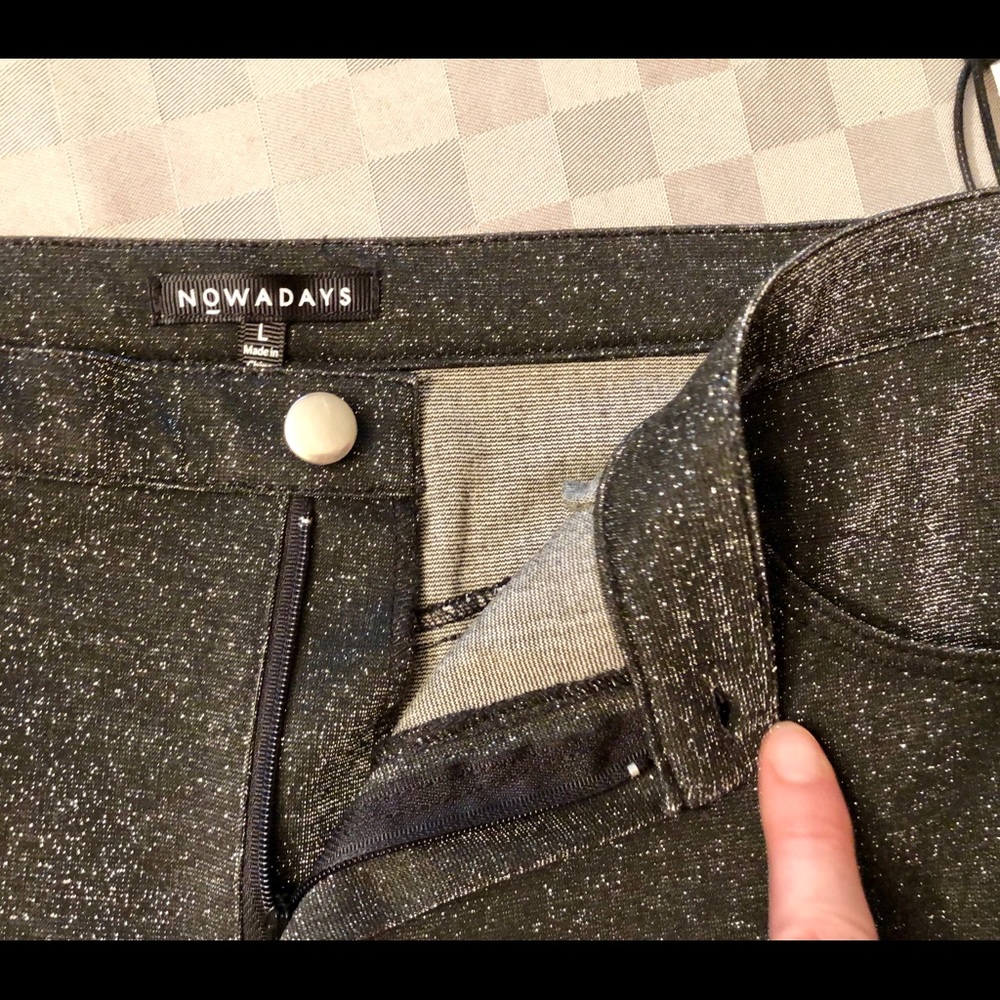 NEW Nowadays stretch sparkle pants - Picture 5 of 6